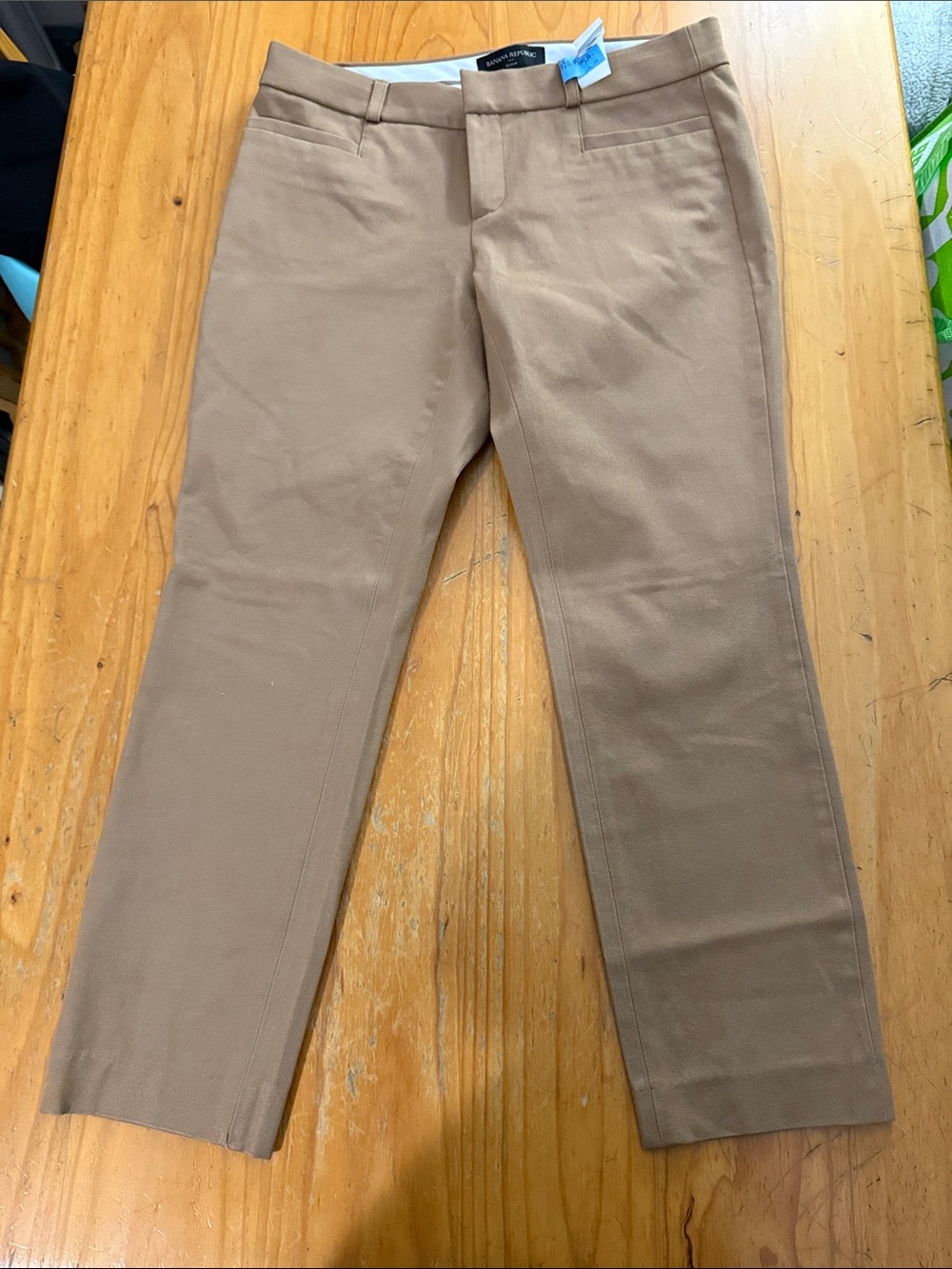 Tan Dress Pants - Banana Republic
